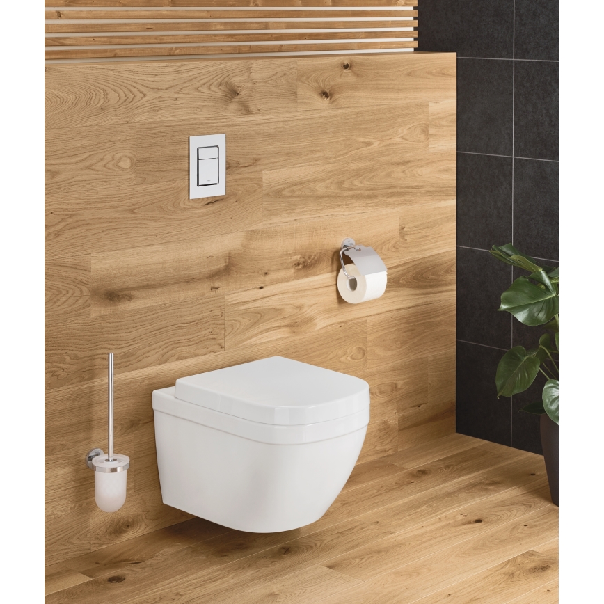 GROHE 40374001 - ESSENTIALS WC-tisztítókészlet 12,1 x 39,8 cm, króm