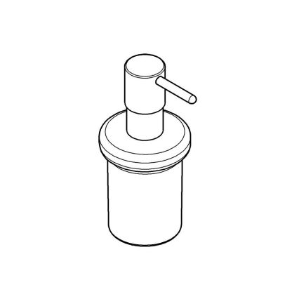 GROHE 40394001 - ESSENTIALS folyékony szappanadagoló, 160 ml, fényes króm