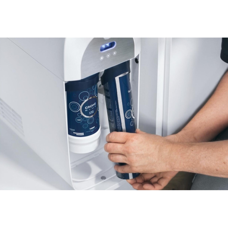 GROHE 40422000 - GROHE BLUE szén-dioxid patron 425 g CO2 (4 db), rozsdamentes acél