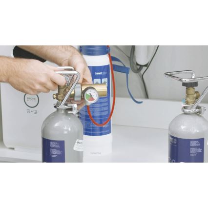 GROHE 40423000 - GROHE BLUE kezdőkészlet: 2 kg CO2 nyomástartó palack