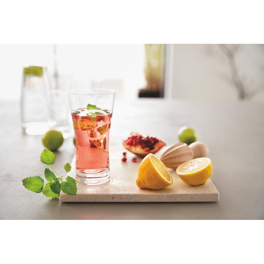 GROHE 40437000 - 6 db-os pohárkészlet, kék, 250 ml, kristály/átlátszó