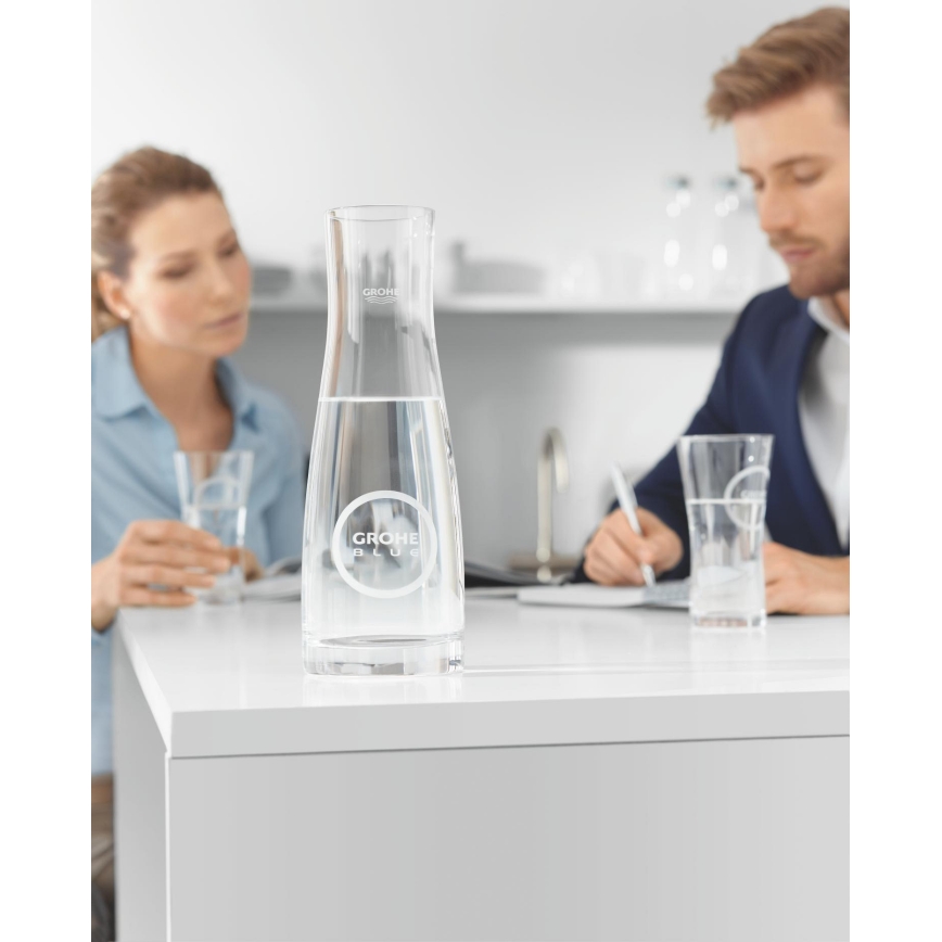 GROHE 40437000 - 6 db-os pohárkészlet, kék, 250 ml, kristály/átlátszó