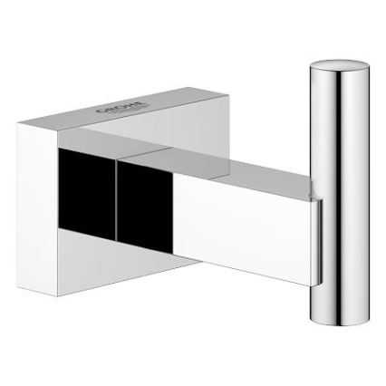 GROHE 40511001 - ESSENTIALS CUBE köntös akasztó, polírozott króm