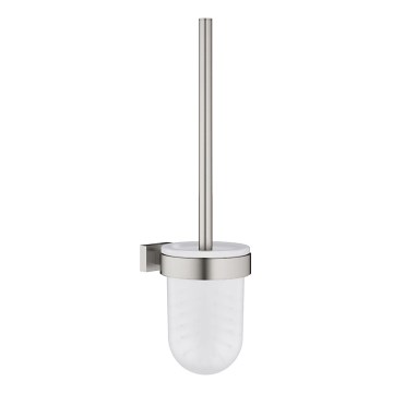 GROHE 40513DC1 - ESSENTIALS CUBE WC-tisztító készlet, rozsdamentes acél