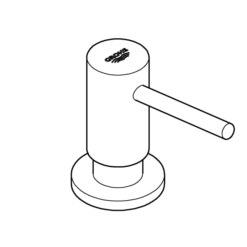 GROHE 40535000 - COSMOPOLITAN szappanadagoló 500 ml, fényes króm