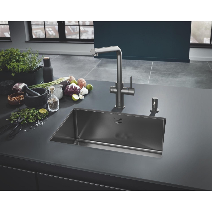 GROHE 40535AL0 - COSMOPOLITAN szappanadagoló 500 ml grafit