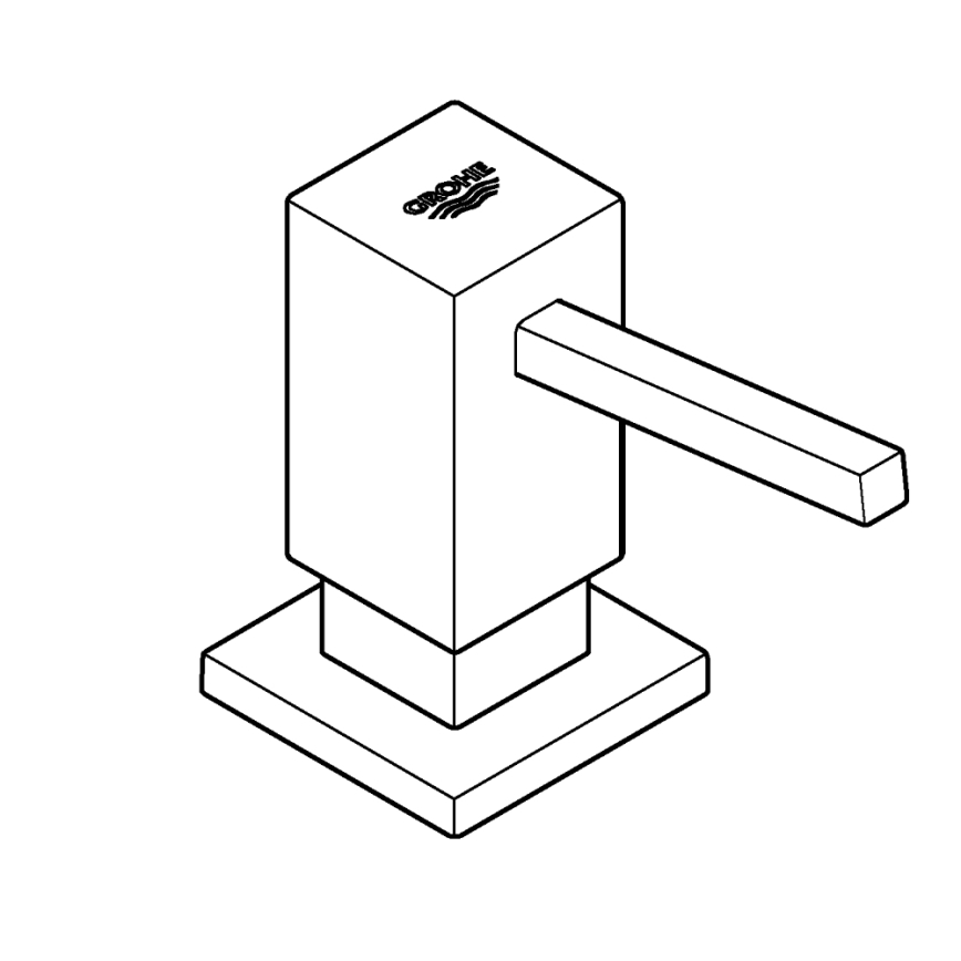 GROHE 40535GN0 - COSMOPOLITAN szappanadagoló 500 ml, arany