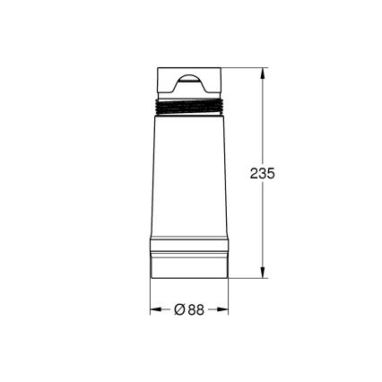 GROHE 40575002 - ULTRASAFE szűrő, fehér