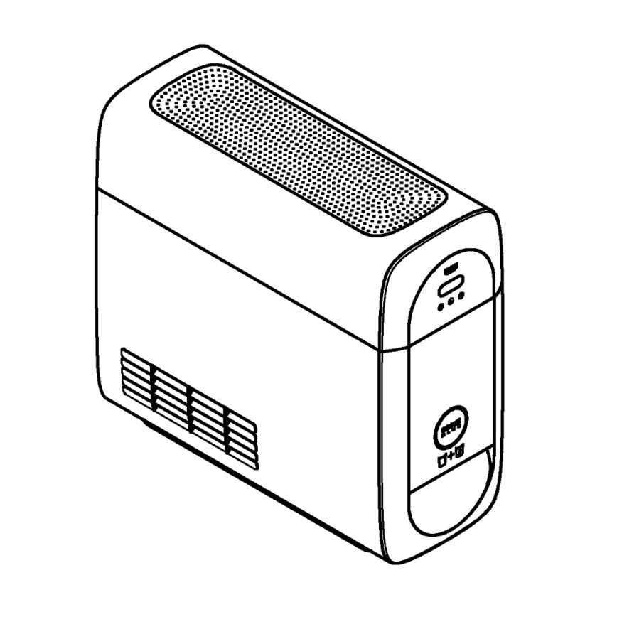 GROHE 40711001 - BLUE HOME fehér hűtőegység