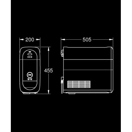 GROHE 40711001 - BLUE HOME fehér hűtőegység