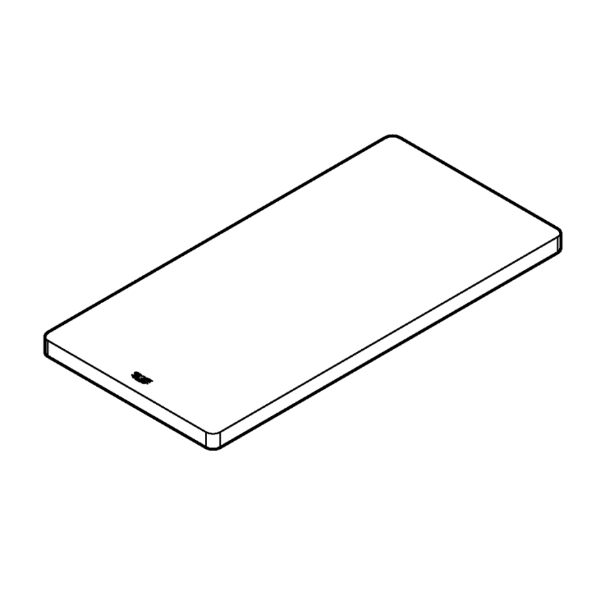 GROHE 40751HV0 - Fa vágódeszka 490 × 240 × 19 mm