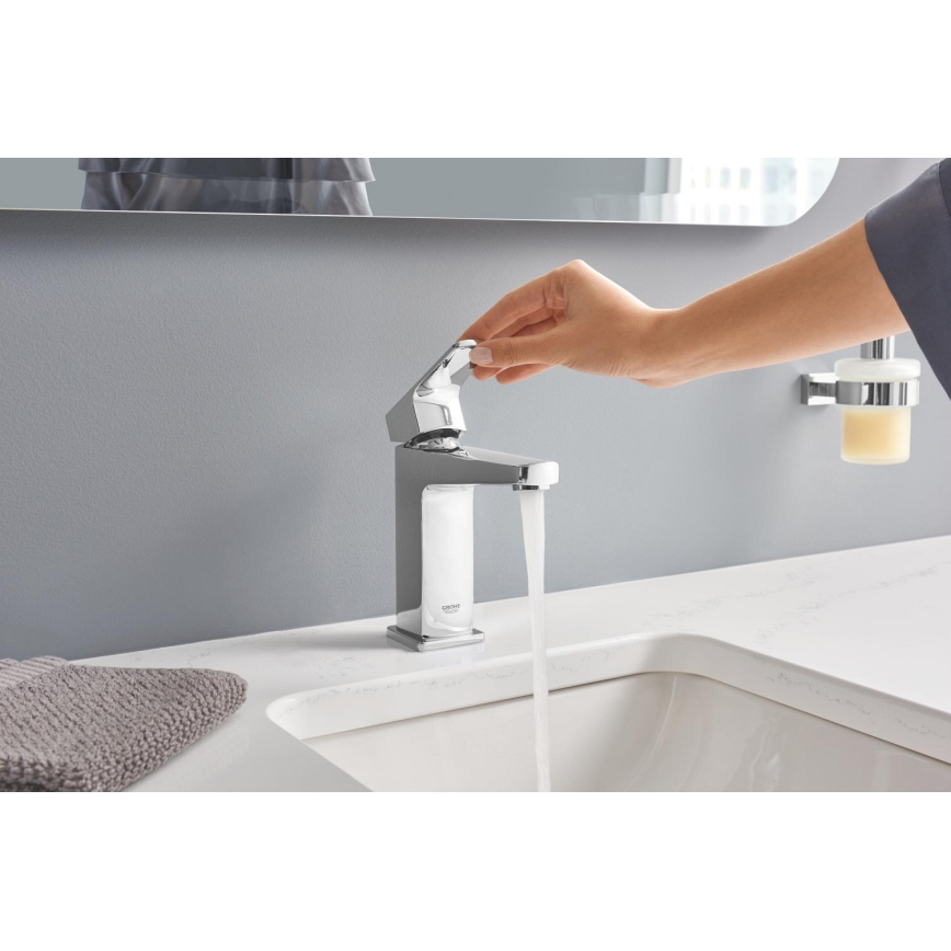 GROHE 40756001 - ESSENTIALS CUBE folyékony szappanadagoló, 160 ml, fényes króm