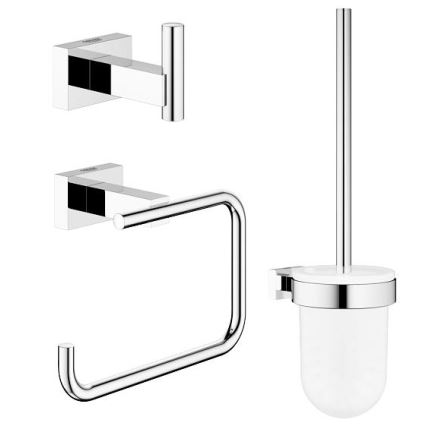 GROHE 40757001 - ESSENTIALS CUBE kiegészítőkészlet, fényes króm