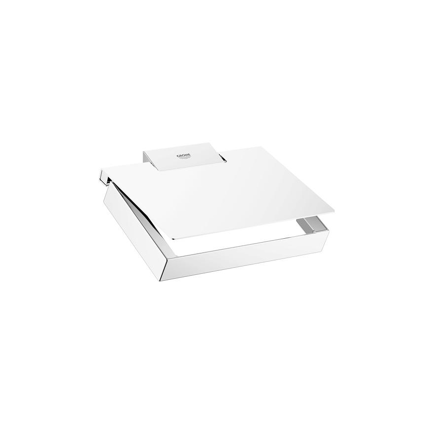 GROHE 40781000 - SELECTION CUBE WC-papírtartó, fényes króm