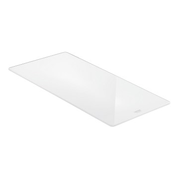 GROHE 40786L00 - Fehér üvegpolc 450 × 240 × 19 mm