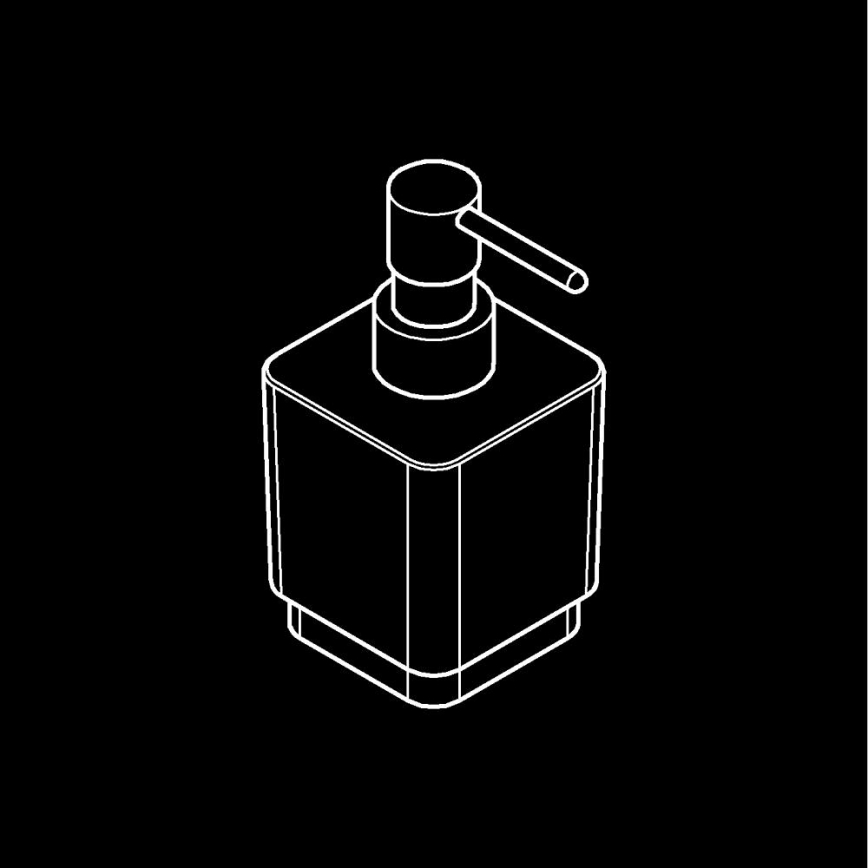 GROHE 40805000 - SELECTION CUBE 300 ml folyékony szappanadagoló, fényes króm