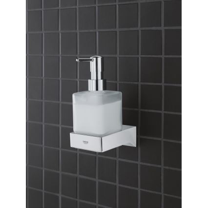 GROHE 40805000 - SELECTION CUBE 300 ml folyékony szappanadagoló, fényes króm
