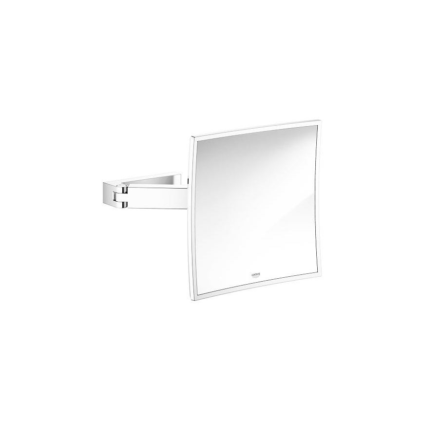 GROHE 40808000 - Kozmetikai tükör SELECTION CUBE 22,3 × 22,3 cm fényes króm