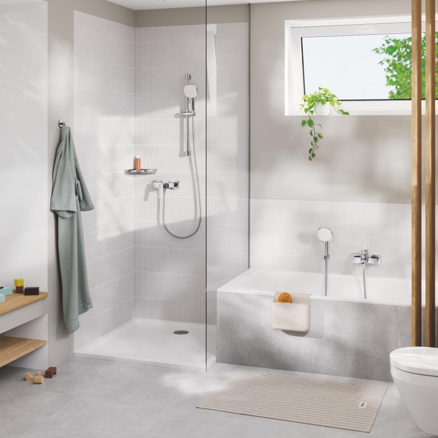 GROHE 40809000 - Drótkosaras szappantartó SELECTION CUBE 20 × 20 cm fényes króm