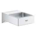 GROHE 40865000 - SELECTION CUBE tartó, fényes króm
