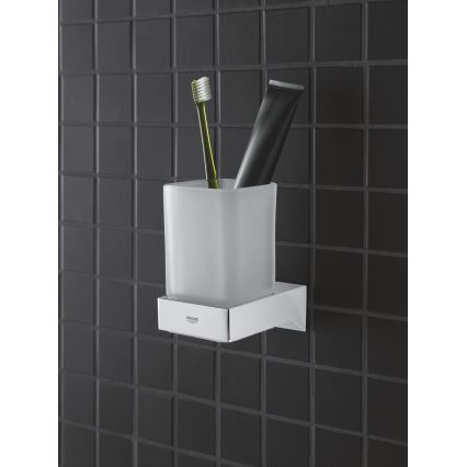 GROHE 40865000 - SELECTION CUBE tartó, fényes króm