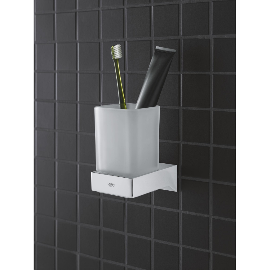 GROHE 40865000 - SELECTION CUBE tartó, fényes króm