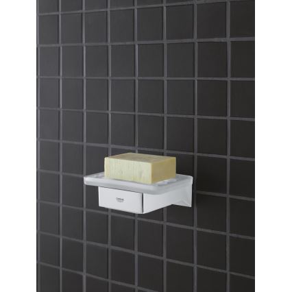 GROHE 40865000 - SELECTION CUBE tartó, fényes króm