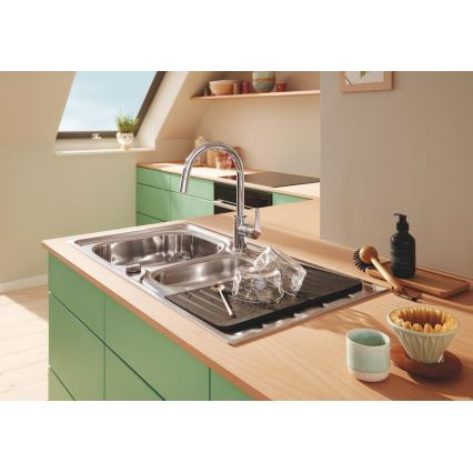 GROHE 40872K00 - Csepegtetőtálca 450 x 250 mm kerámia/fekete