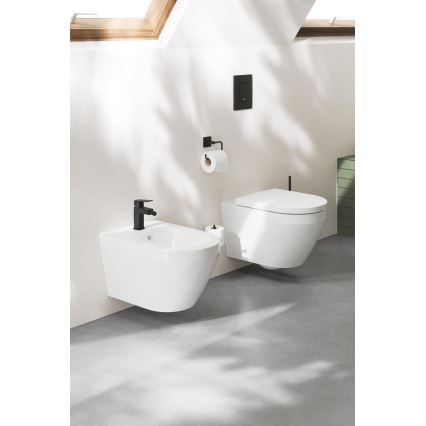 GROHE 409792430 - START CUBE pót WC-papír tartó 13,4x6 cm fekete