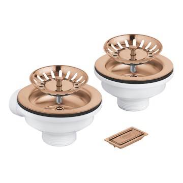 GROHE 40997DL0 - bronz lefolyószett (tartozék)