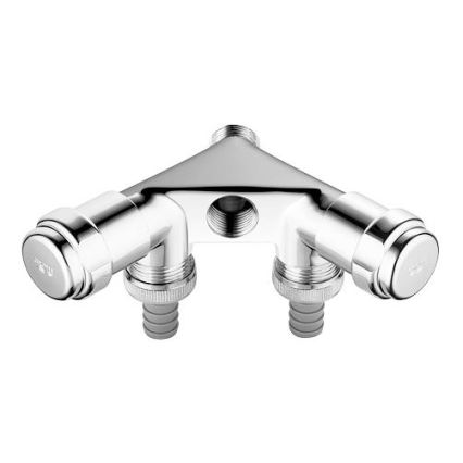 GROHE 41020000 - EGGEMANN 12” dupla szelep, fényes króm