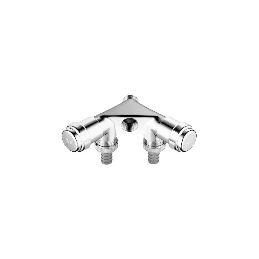 GROHE 41020000 - EGGEMANN 12” dupla szelep, fényes króm