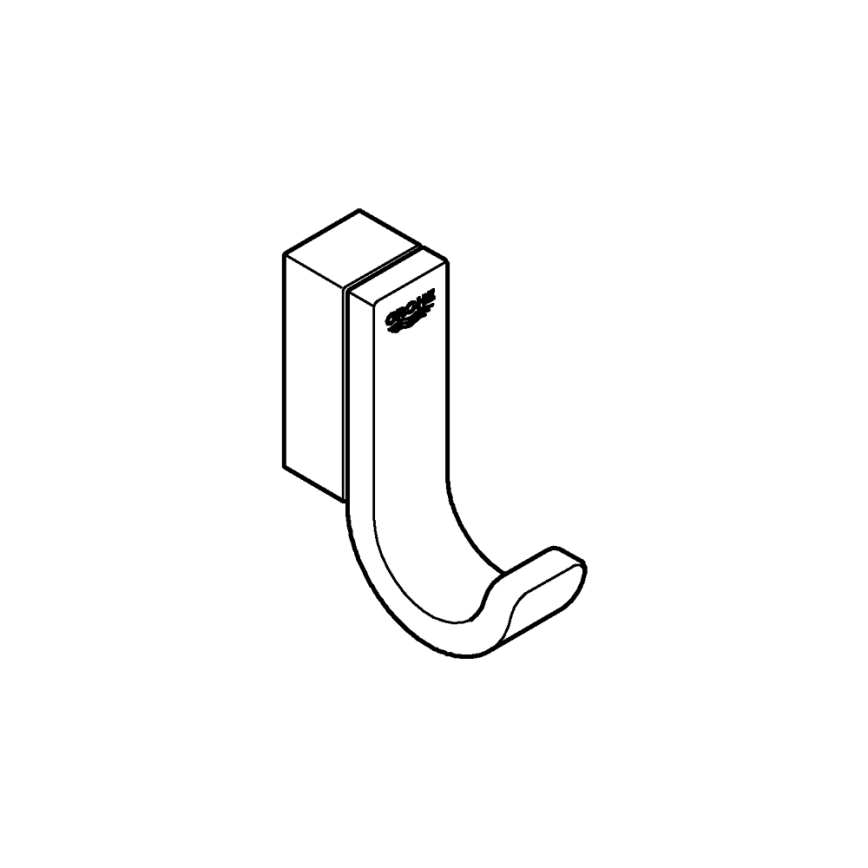 GROHE 41039GN0 - Fürdőköntös akasztó SELECTION arany