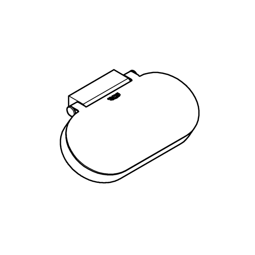 GROHE 41069000 - SELECTION WC-papírtartó, fényes króm