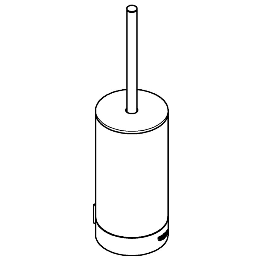 GROHE 41076GL0 - SELECTION arany WC-tisztító készlet