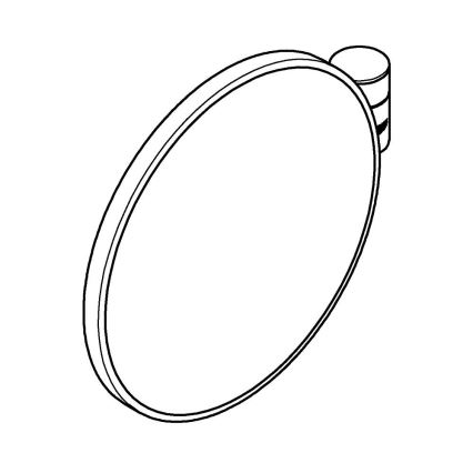 GROHE 41077000 - Kozmetikai tükör SELECTION 20 × 20 cm fényes króm