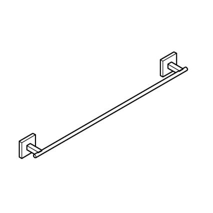 GROHE 410892430 - 600 mm törölközőtartó, fekete