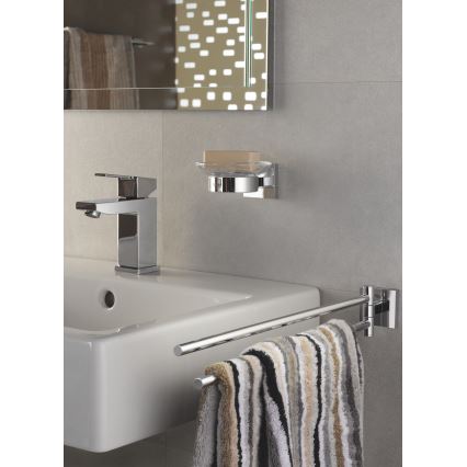 GROHE 41096000 - START CUBE szappantartó tál 110 × 56 × 125 mm fényes króm