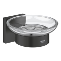 GROHE 410962430 - START CUBE szappantartó 110 x 56 x 125 mm fekete