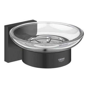 GROHE 410962430 - START CUBE szappantartó 110 x 56 x 125 mm fekete