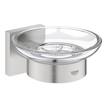 GROHE 41096DC0 - START CUBE szappantartó 110 x 56 x 125 mm rozsdamentes acél