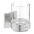 GROHE 41097DC0 - START CUBE pohár tartóval, nemesacél