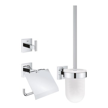 GROHE 41123000 - 3 az 1-ben WC-kiegészítő szett, fényes króm