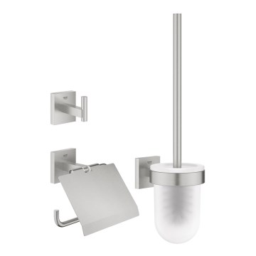 GROHE 41123DC0 - START CUBE nemesacél tartozékkészlet