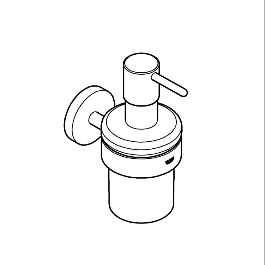 GROHE 41195DC0 - START folyékony szappanadagoló, 160 ml, rozsdamentes acél