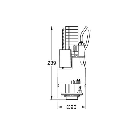GROHE 42774000 - Leeresztőszelep, fényes króm