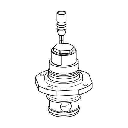 GROHE 42791000 - Szűrővel ellátott mágnesszelep a 37751-hez, fényes króm