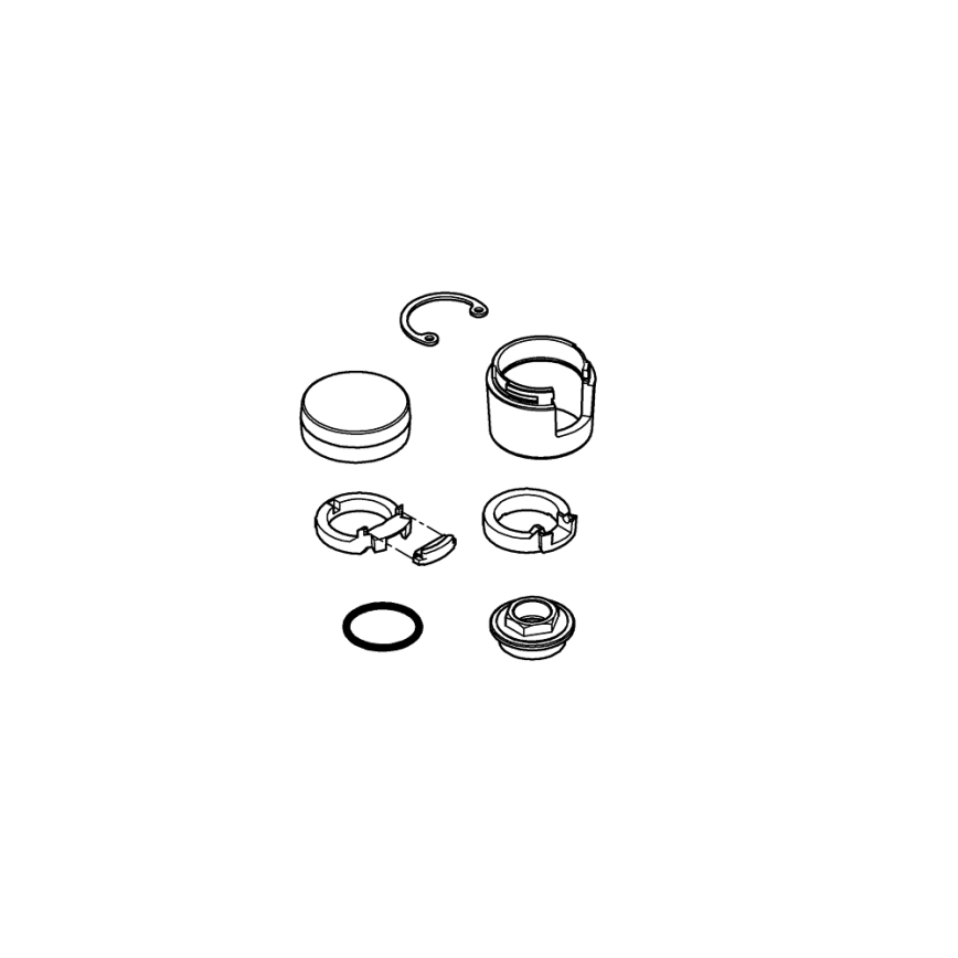 GROHE 46023000 - Egykaros EUROMIX fényes króm