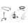 GROHE 46944001 - SENSIA ARENA telepítőkészlet, fehér