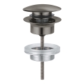 GROHE 65807AL0 - Grafitszínű lefolyószett mosdókhoz, túlfolyóval